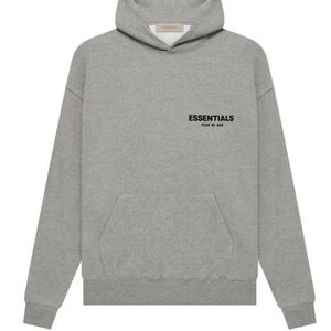Fear of God Essentials Gray Hoodie
